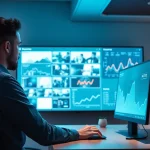 Explore the transformative power of video to prompt ai technology in a modern workspace setting.