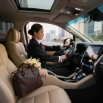 cho thuê xe Toyota Alphard cho chuyến đi cao cấp với tài xế chuyên nghiệp trong chiếc xe sang trọng.