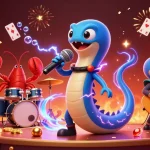 おすすめオンカジのライブカジノで楽しいひと時を演出するアニメの海の生き物たち。