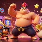 Experience Mahjong gaming thrills with exciting 3D characters and casino-themed visuals.