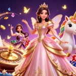 Engage in thrilling 1v1 chat at a vibrant online casino with sparkling gems and golden coins!