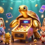 Experience the thrill of slot 5rb with a dynamic scene of vibrant slot machines and characters!